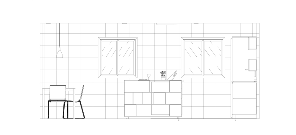 Plano3-Gran cocina con península y barra 